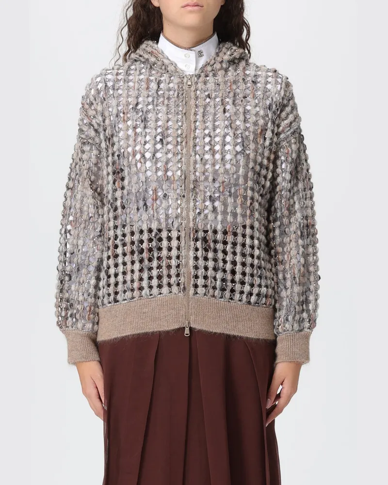 Brunello Cucinelli Pullover damen Beige