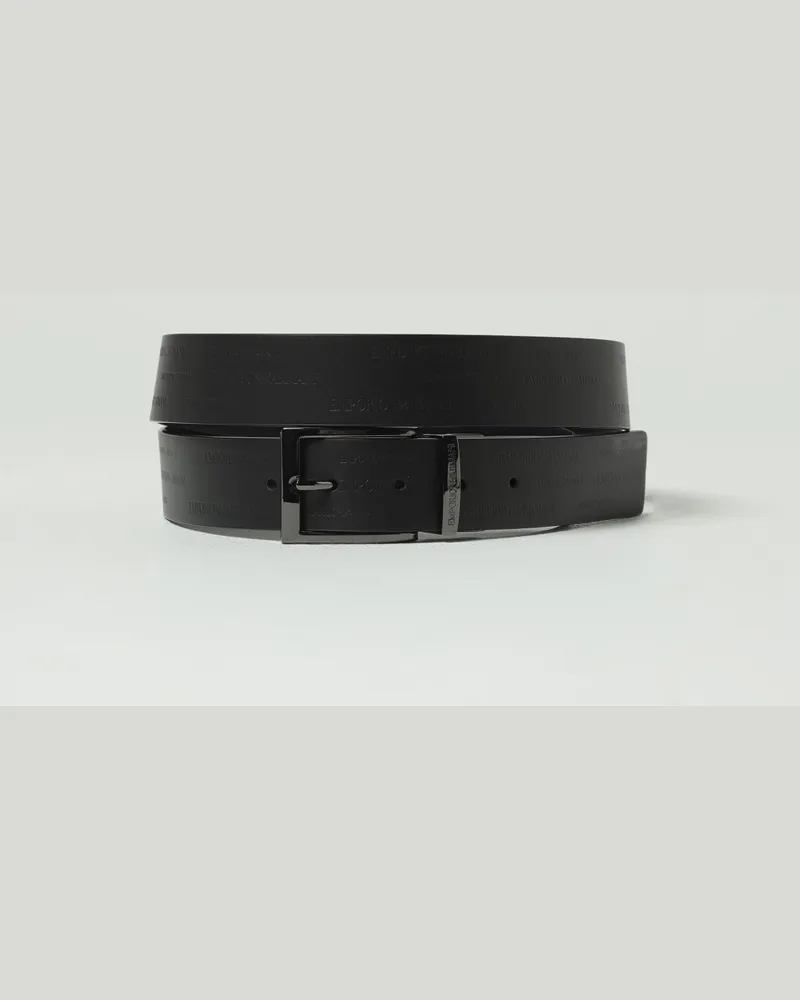 Emporio Armani Grtel herren Schwarz