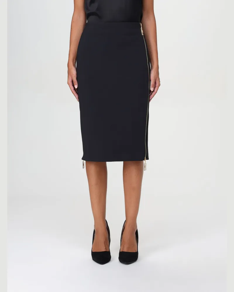 Elisabetta Franchi Rock damen Schwarz
