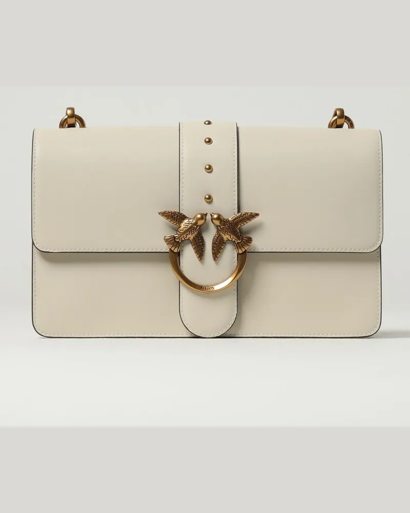 Pinko Schultertasche damen Weiß