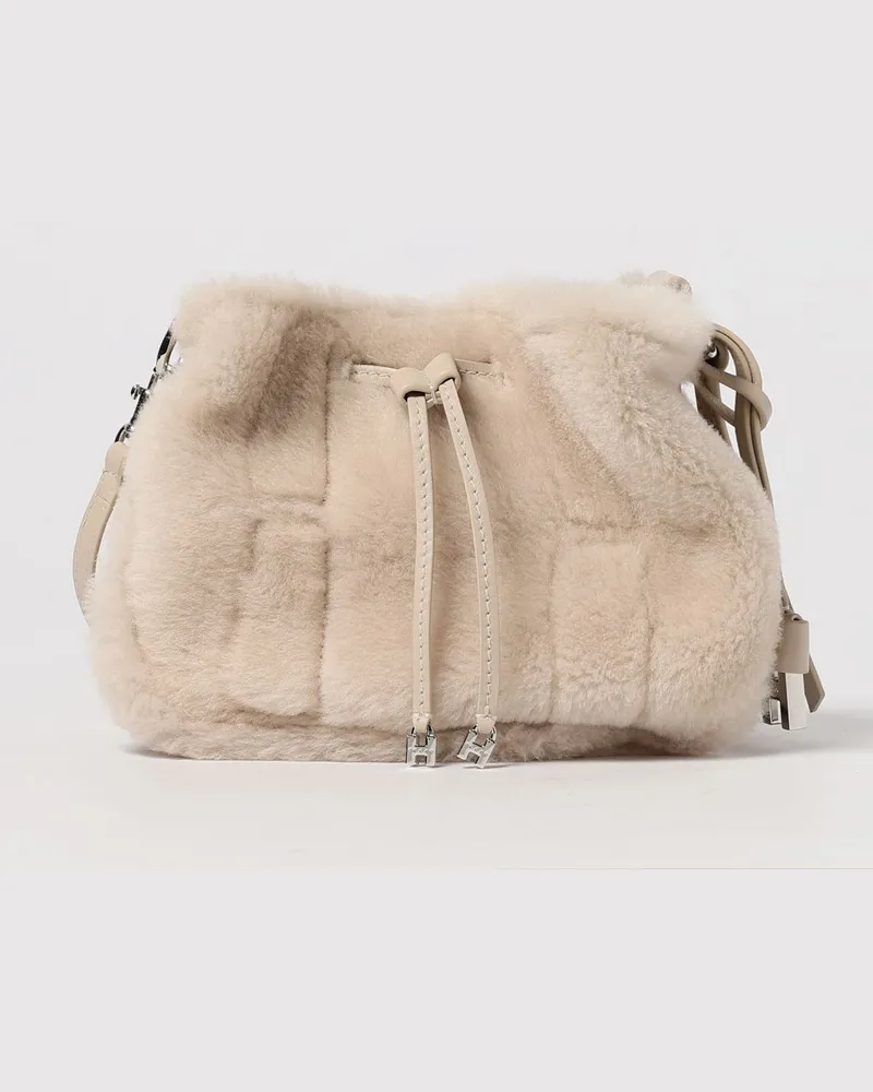 Hogan Schultertasche damen Beige
