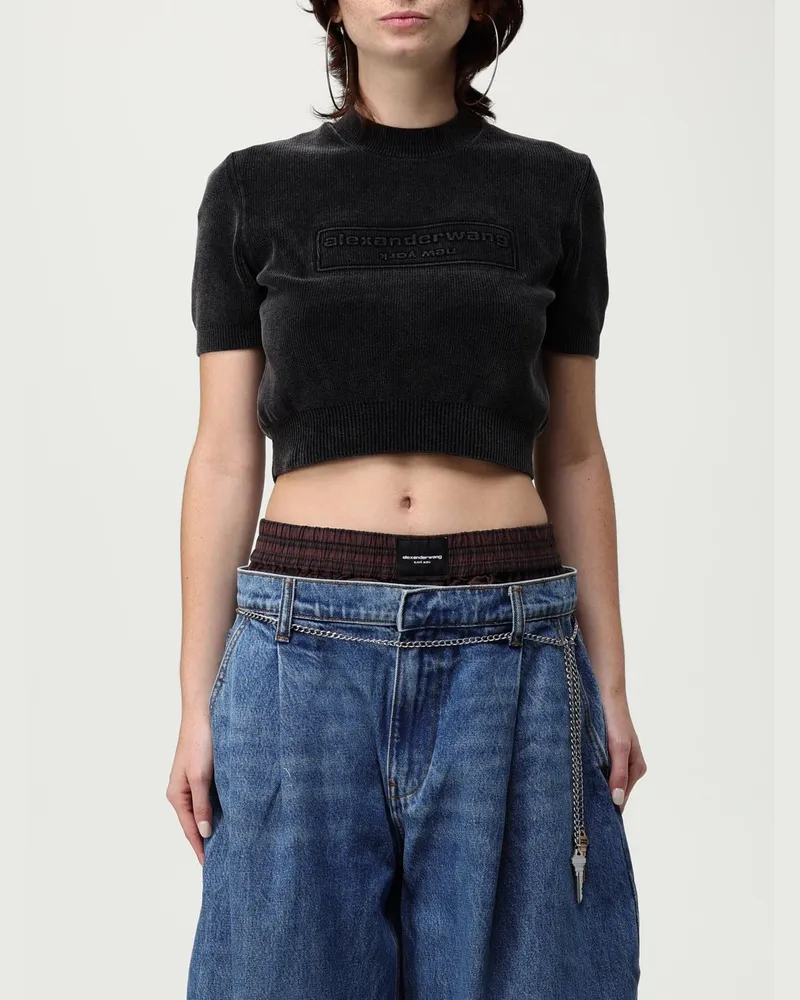 Alexander Wang Top damen Schwarz