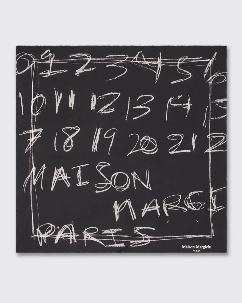 Maison Margiela Schal damen Schwarz