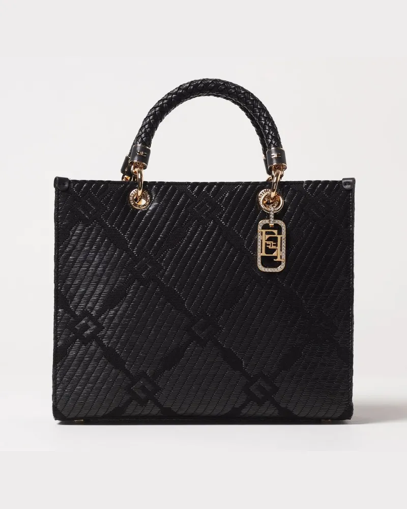 Elisabetta Franchi Schultertasche damen Schwarz