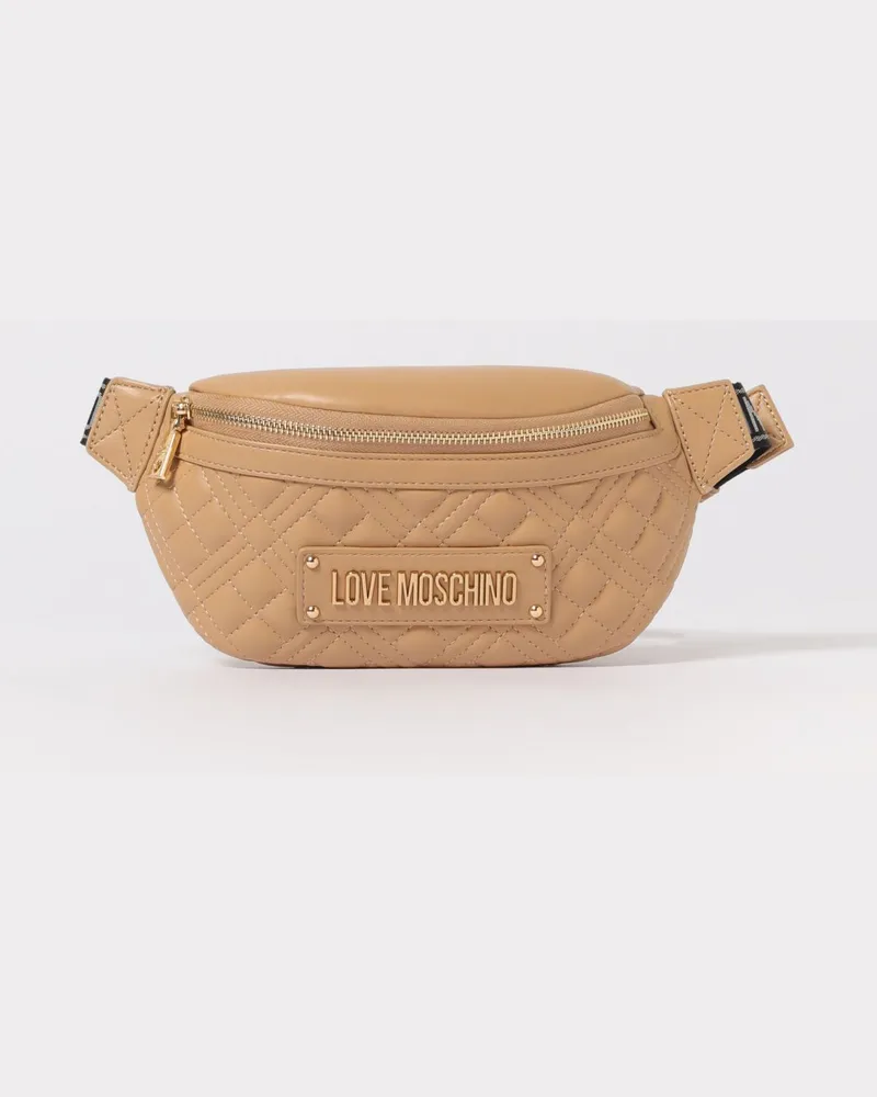 Moschino Grteltasche damen Beige