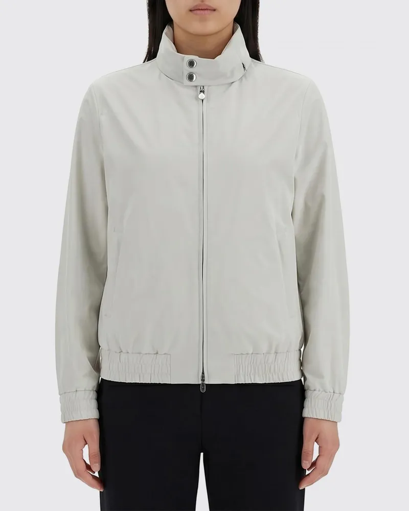 Brunello Cucinelli Bomberjacke aus Stretch-Nylon Beige