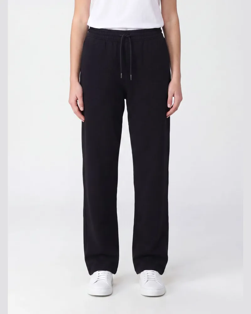 Burberry Jersey-Jogginghose mit geradem Bein und elastischem Kordelzugbund Schwarz
