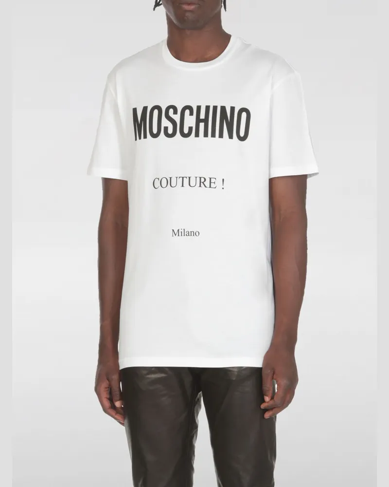 Moschino T-shirt herren Weiß