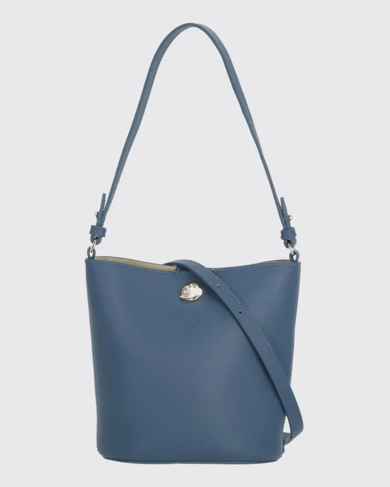Coccinelle Leder-Nikla-Tasche Blau