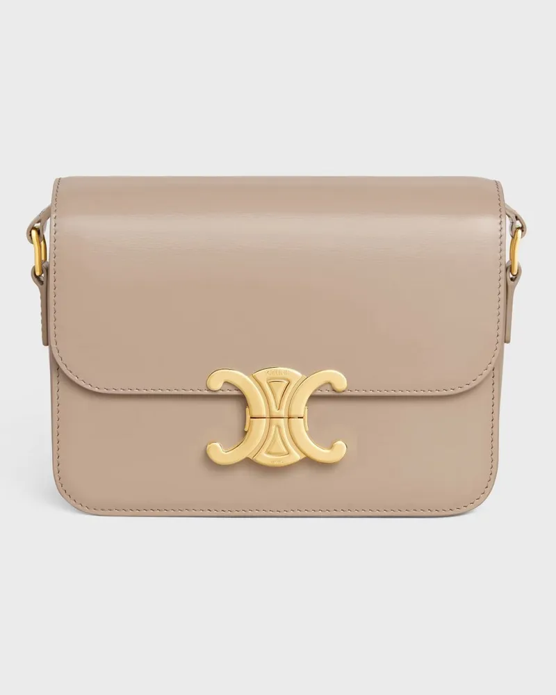 Celine Schultertasche damen Beige