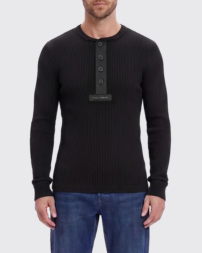 Dolce & Gabbana Pullover herren Dolce & Gabbana Schwarz