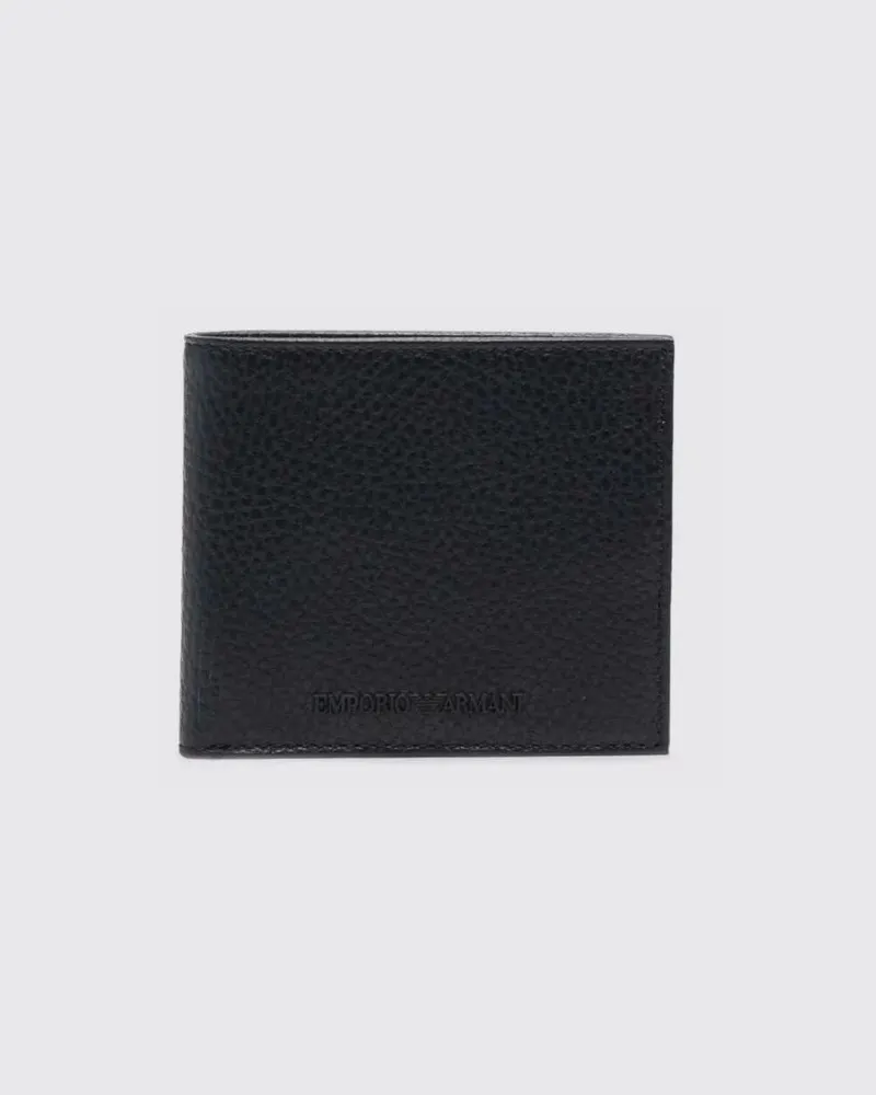 Emporio Armani Portmonnaie herren Schwarz