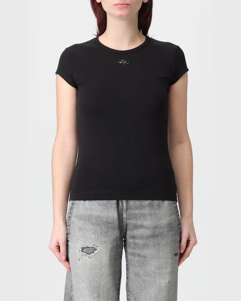 Diesel T-shirt damen Schwarz