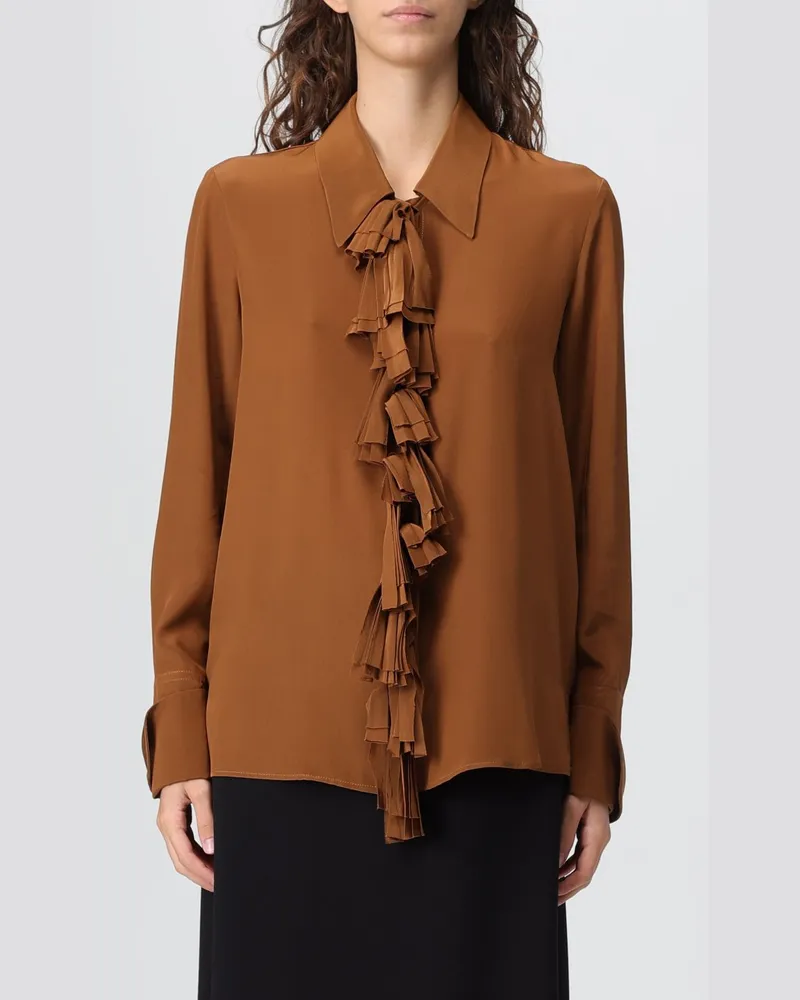 Liviana Conti Hemdbluse damen Braun