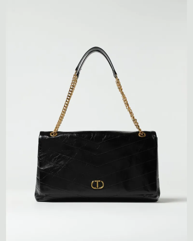 Twin-Set Schultertasche damen Schwarz