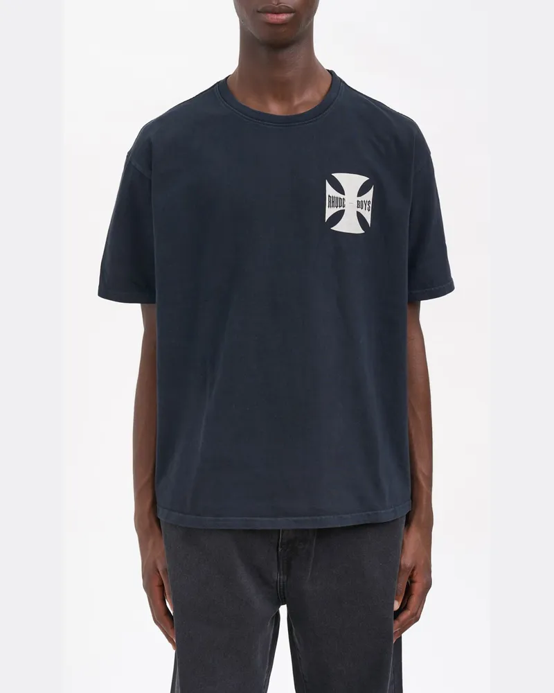 RHUDE T-shirt herren Schwarz