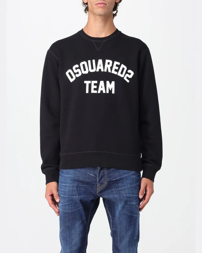 Dsquared2 Sweatshirt herren Schwarz