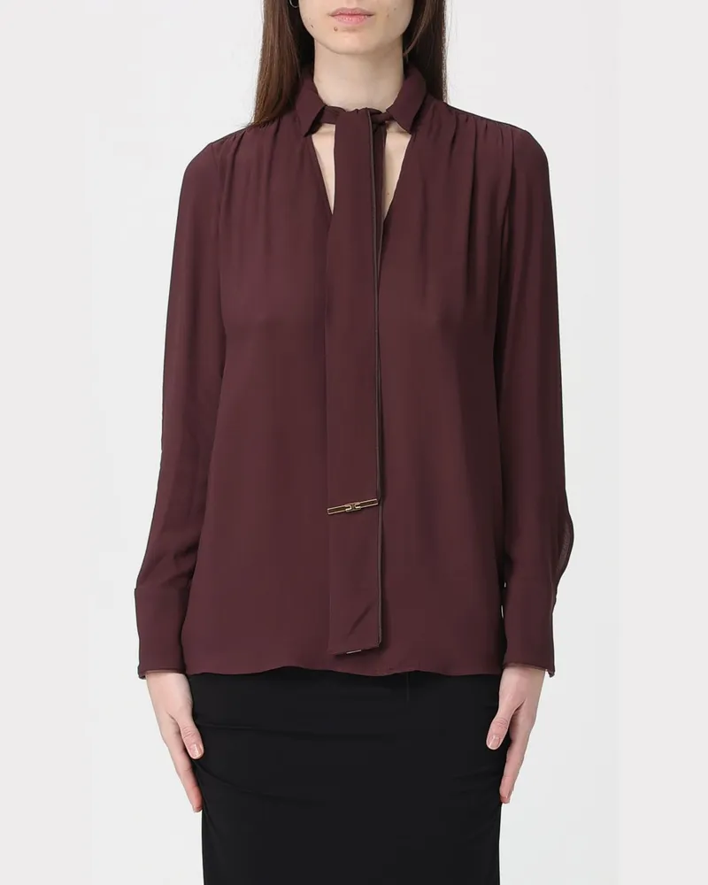 Elisabetta Franchi Hemdbluse damen Braun
