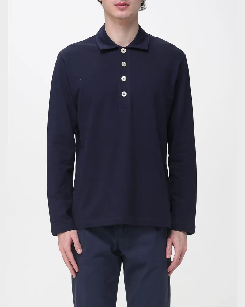 Eleventy Polo herren Blau