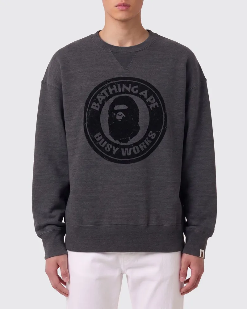 BAPE Sweatshirt herren Grau