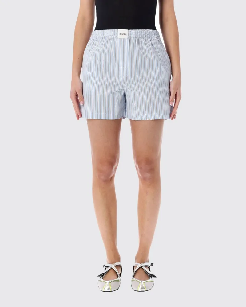 ATTICO Shorts damen Blau