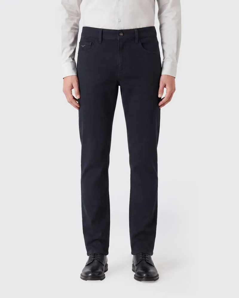 HUGO BOSS Slim Fit Jeans aus Denim Blau