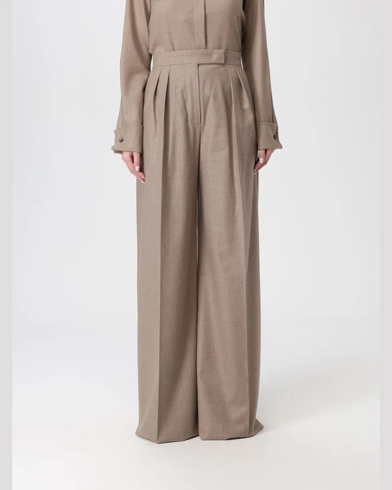 Max Mara Hose damen Taubengrau
