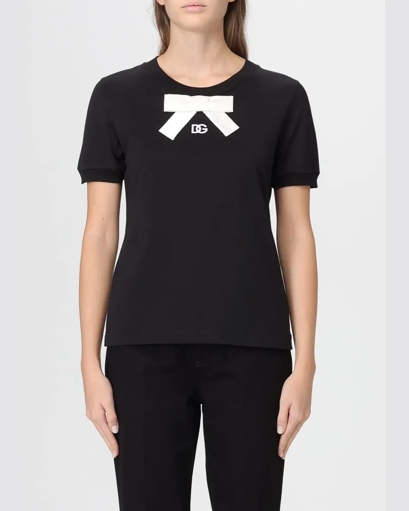 Dolce & Gabbana T-shirt damen Dolce & Gabbana Schwarz