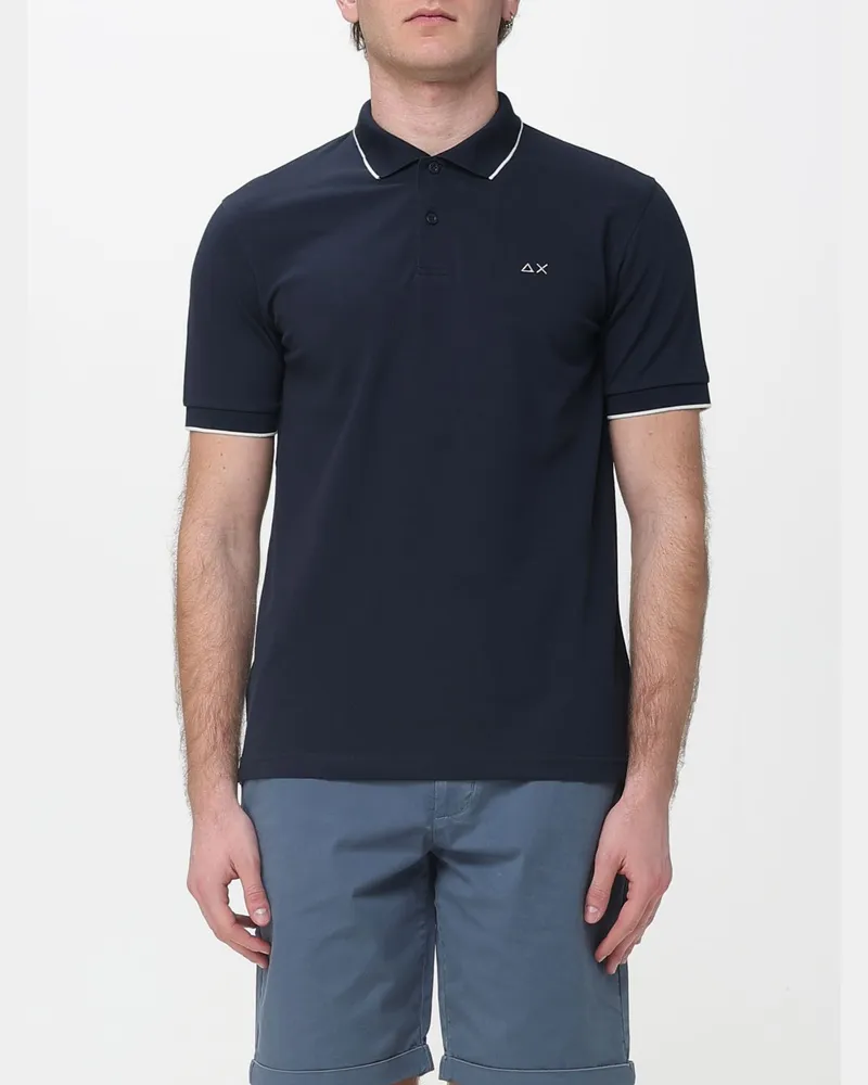 Sun68 Polo herren Navy