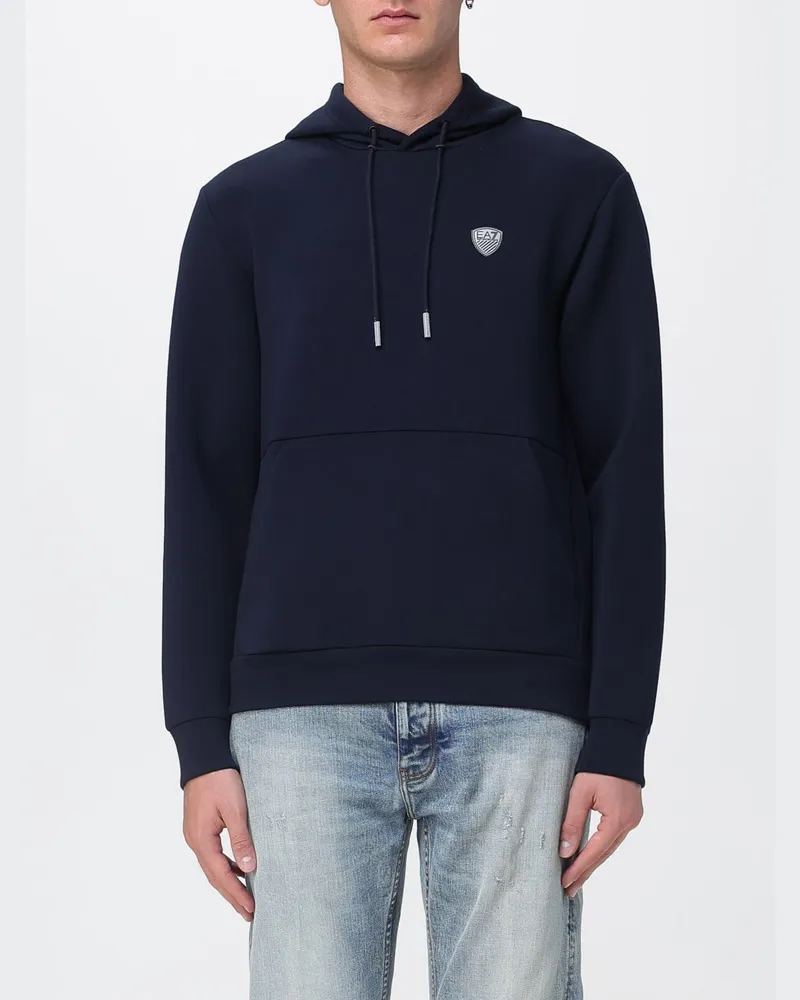 EA7 Pullover herren Blau