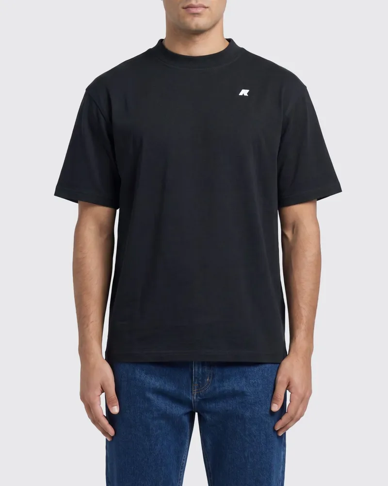 K-Way T-shirt herren Schwarz