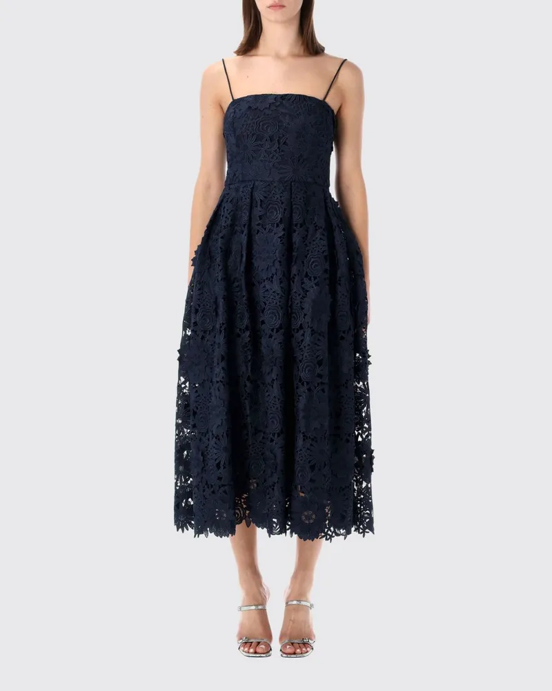 ROTATE Birger Christensen Kleid damen Blau