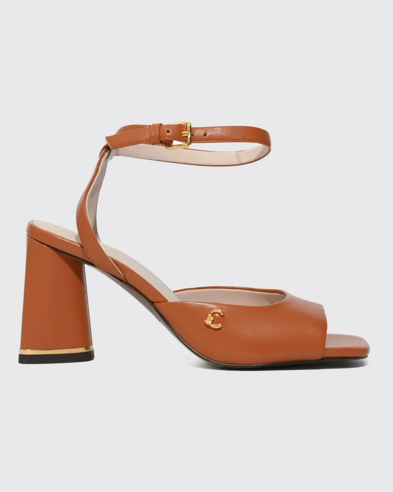 Coccinelle C-Everyday Leder-Sandalen Korall