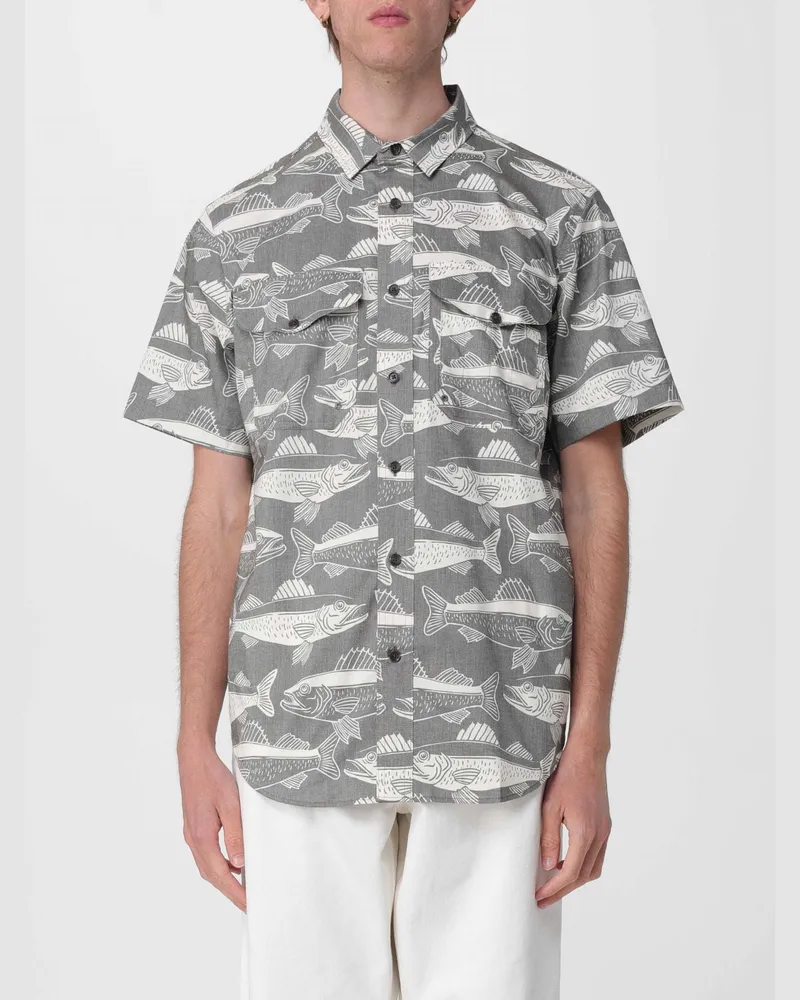 Filson Hemd aus Baumwollmischung Grau