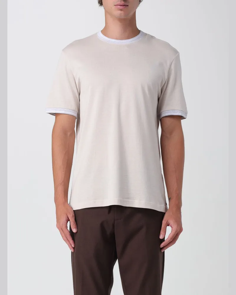 Eleventy T-shirt herren Sand