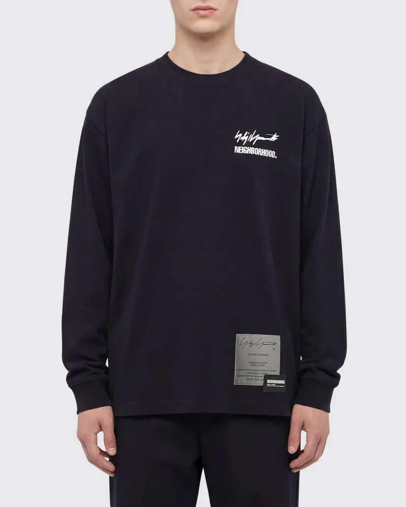 Yohji Yamamoto T-shirt herren Schwarz