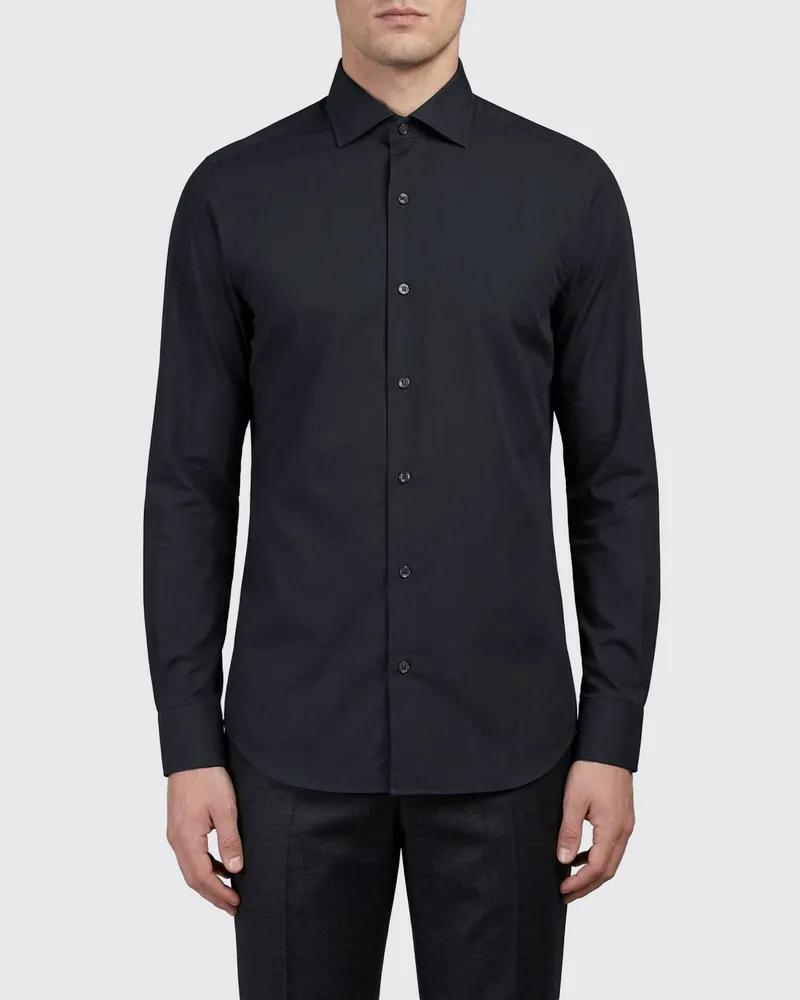 Tintoria Mattei Hemd herren Schwarz