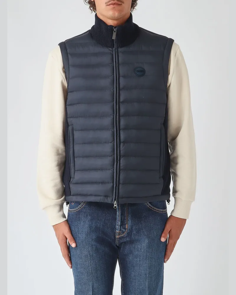 Colmar Gepolsterte Steppweste aus Polyester mit Rollkragen für Herren Navy