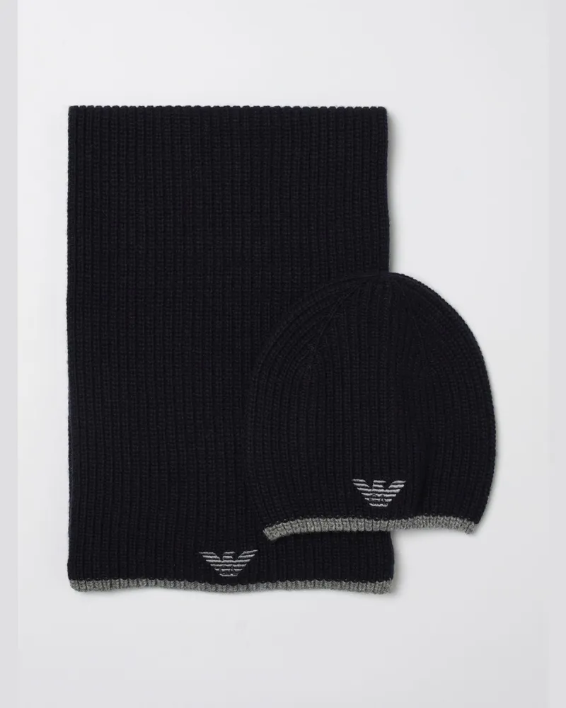 Emporio Armani Schal herren Blau