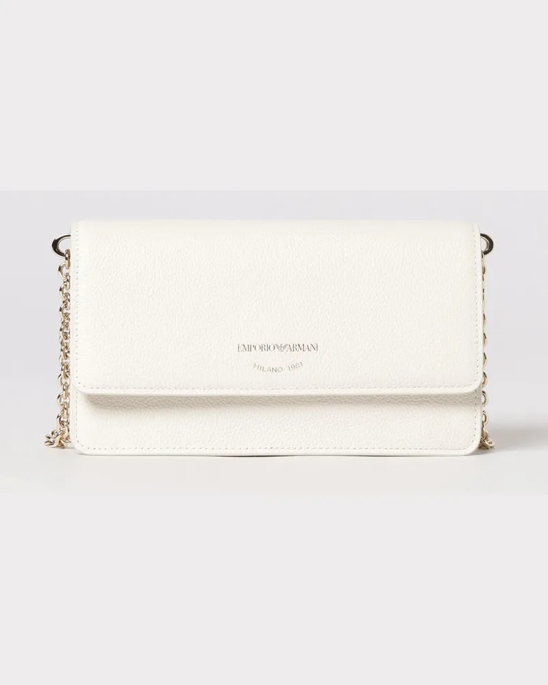 Emporio Armani Schultertasche damen Milch