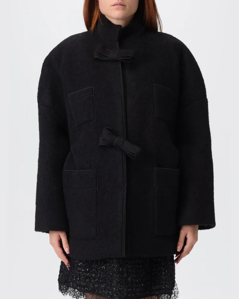 Giambattista Valli Mantel damen Schwarz