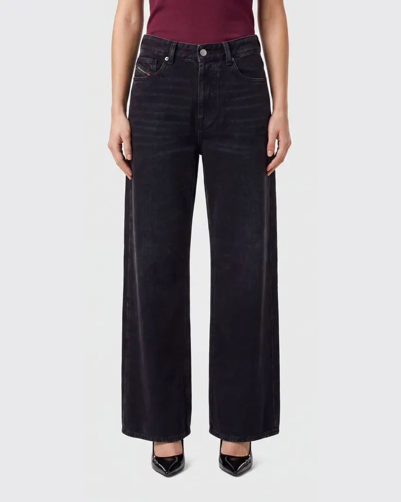 Diesel Hose damen Schwarz
