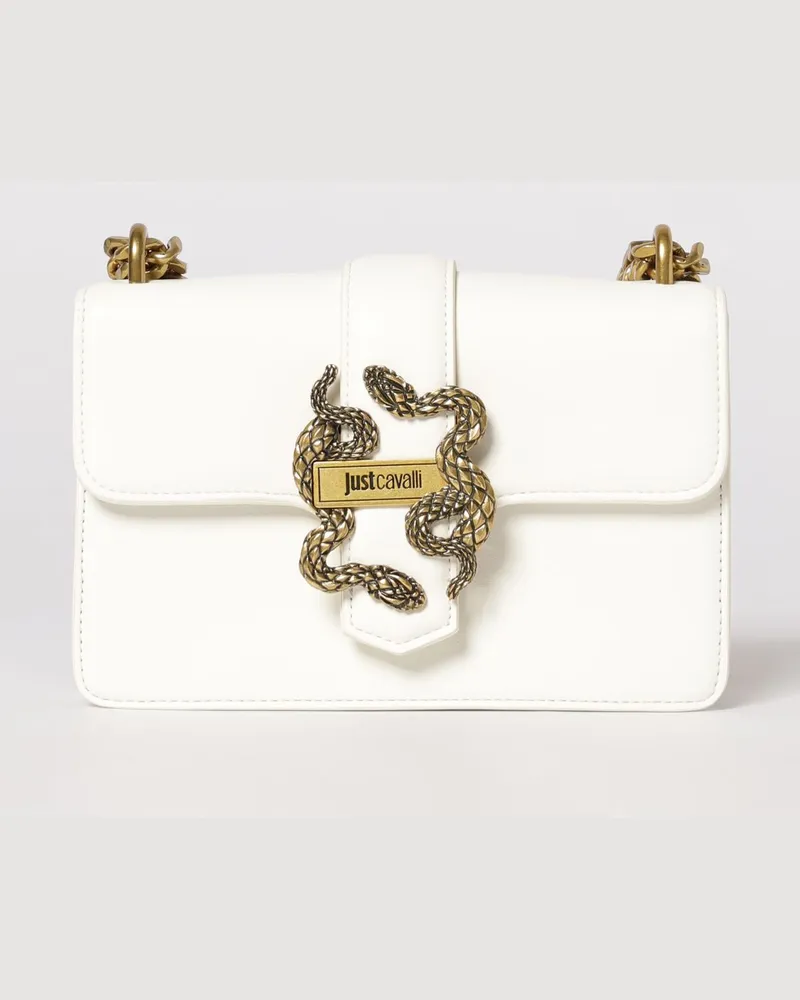Just Cavalli Schultertasche damen Weiß