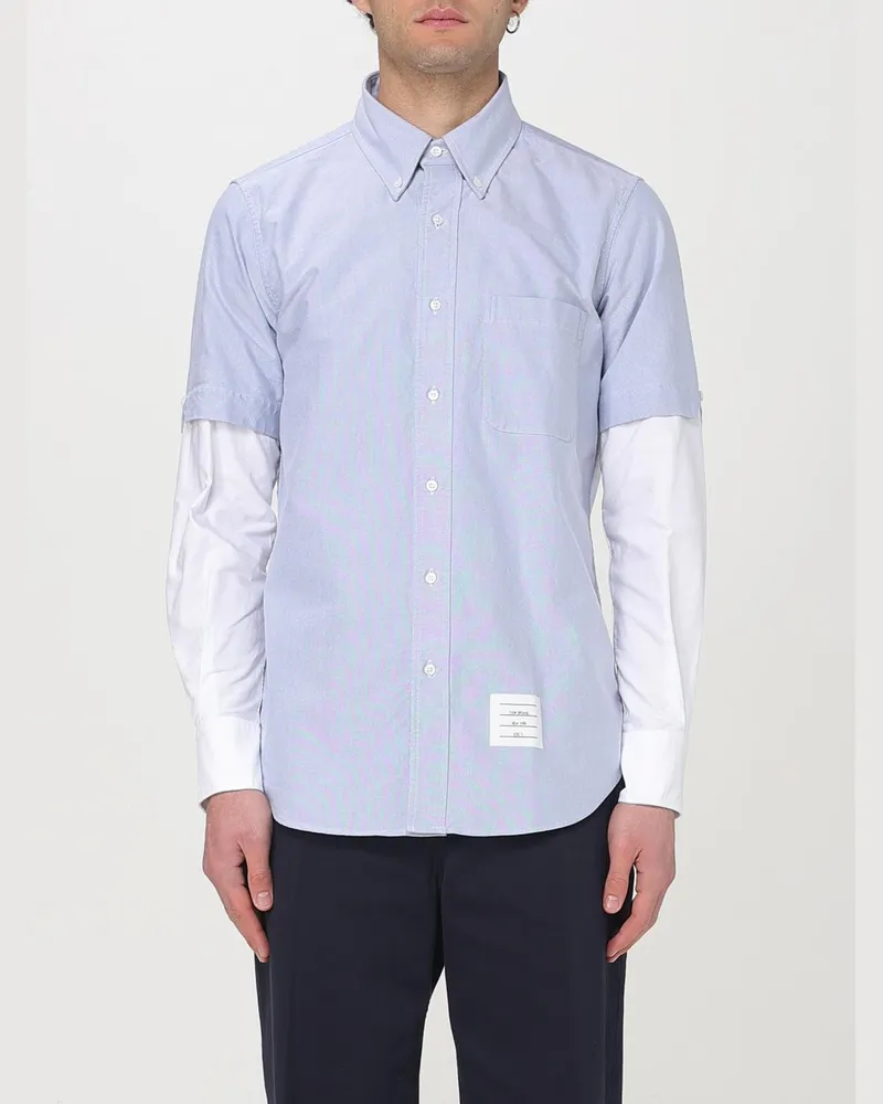 Thom Browne Hemd herren Hellblau