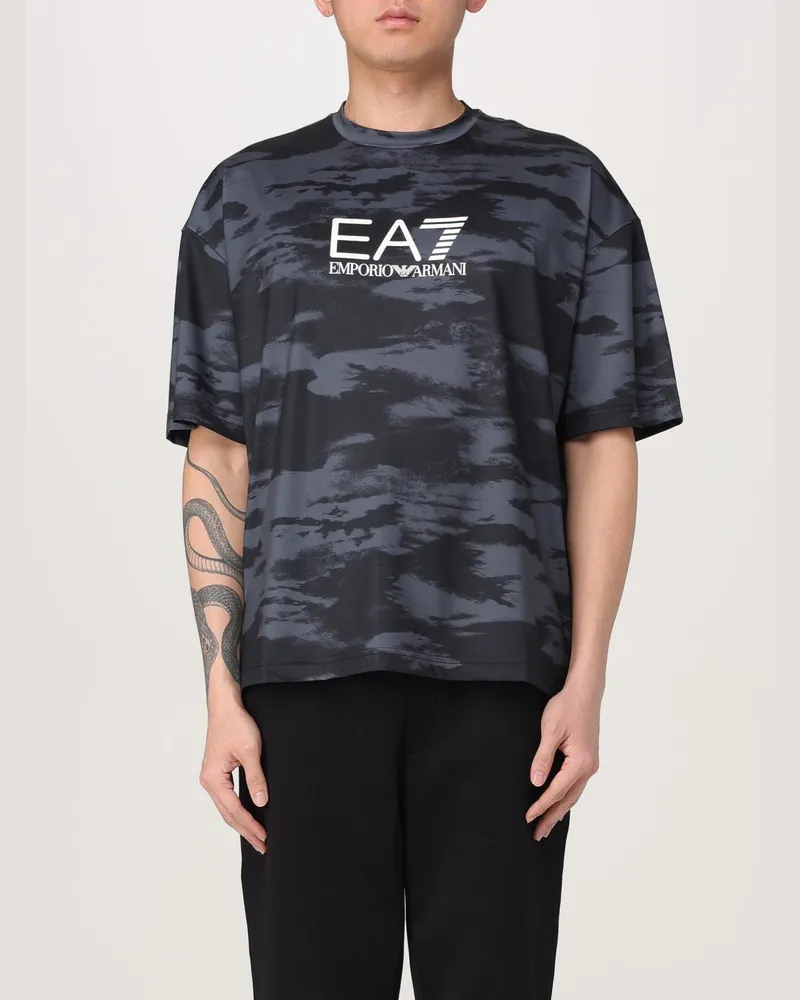 EA7 T-shirt Schwarz