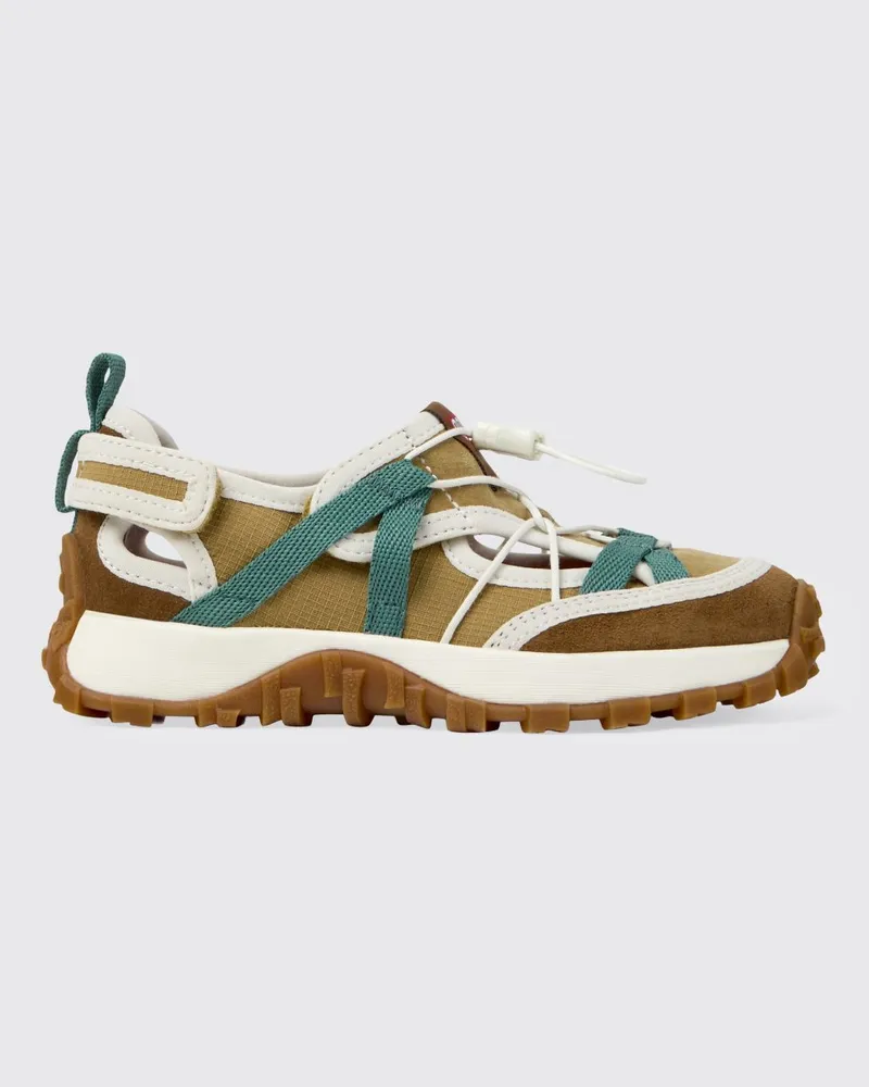 Camper Drift Trail Sneakers aus recyceltem Polyester und Wildleder Braun