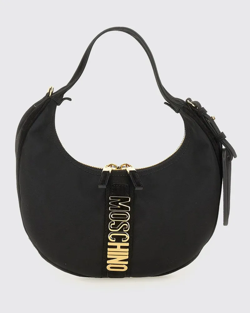 Moschino Schultertasche damen Schwarz