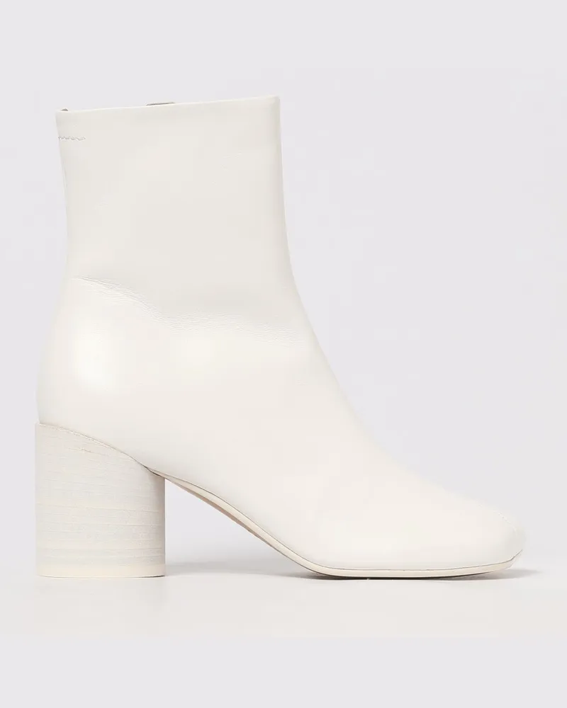 Maison Margiela Flache stiefeletten damen Weiß