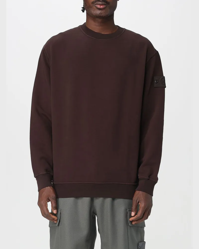 Stone Island Sweatshirt herren Braun