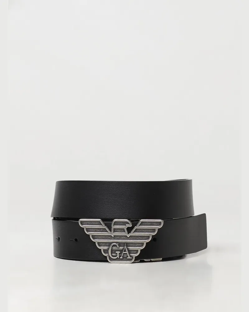 Emporio Armani Grtel herren Schwarz